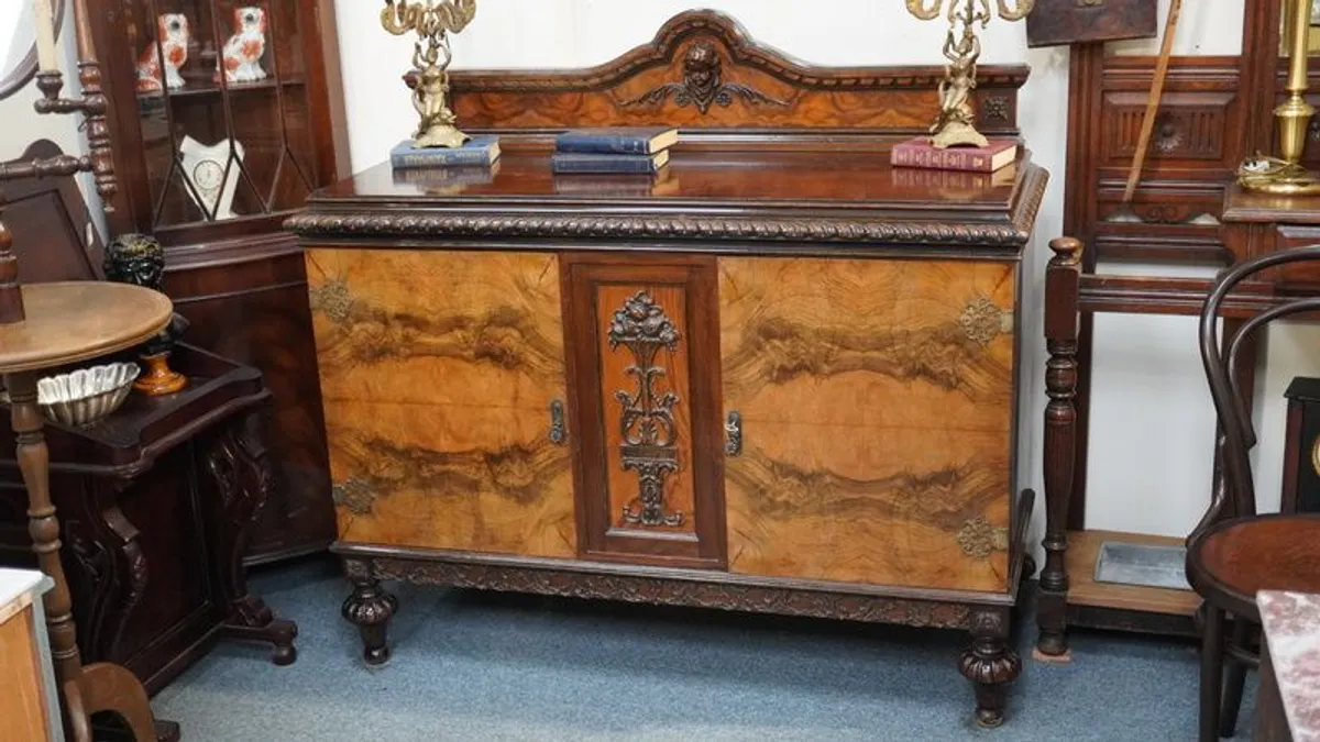 One-of-a-Kind Antique Spanish Sideboard - Image 2