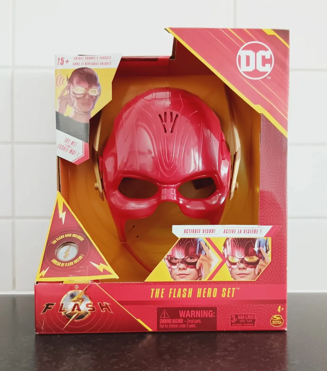 The Flash Mask and Ring playset  (NEW) - Image 1