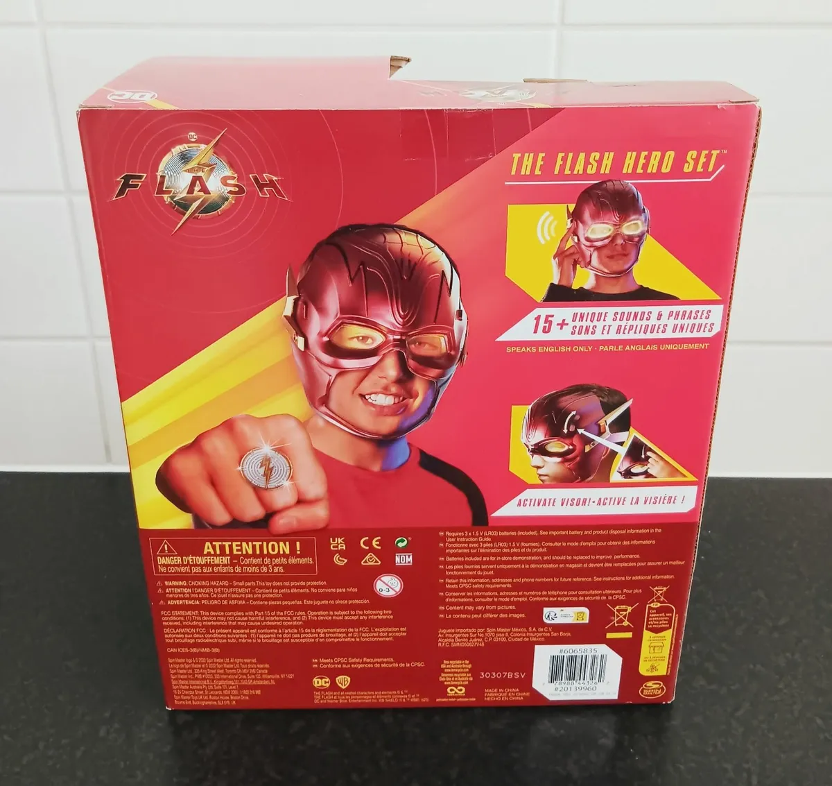 The Flash Mask and Ring playset  (NEW) - Image 2