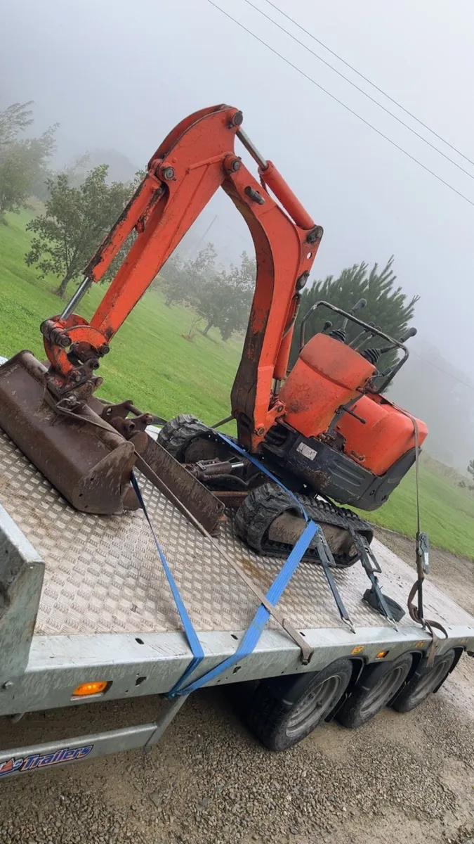 Kubota kx008 1 ton mini digger - Image 2