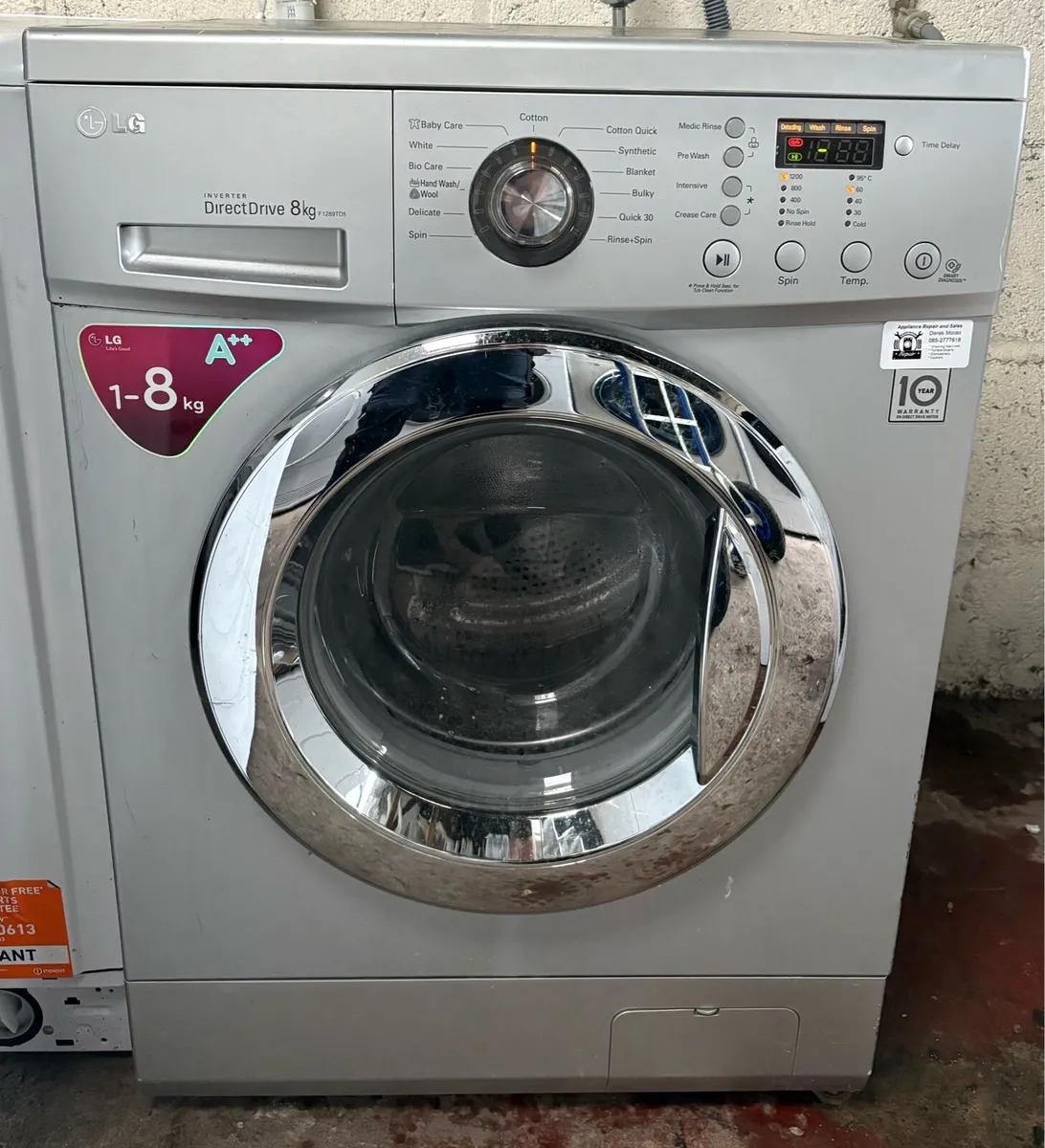 LG Washing Machine - 8kg Large Drum