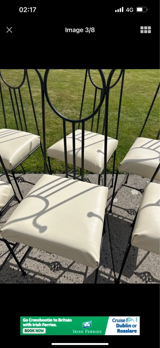 6 hand crafted leather upper seats - Image 4