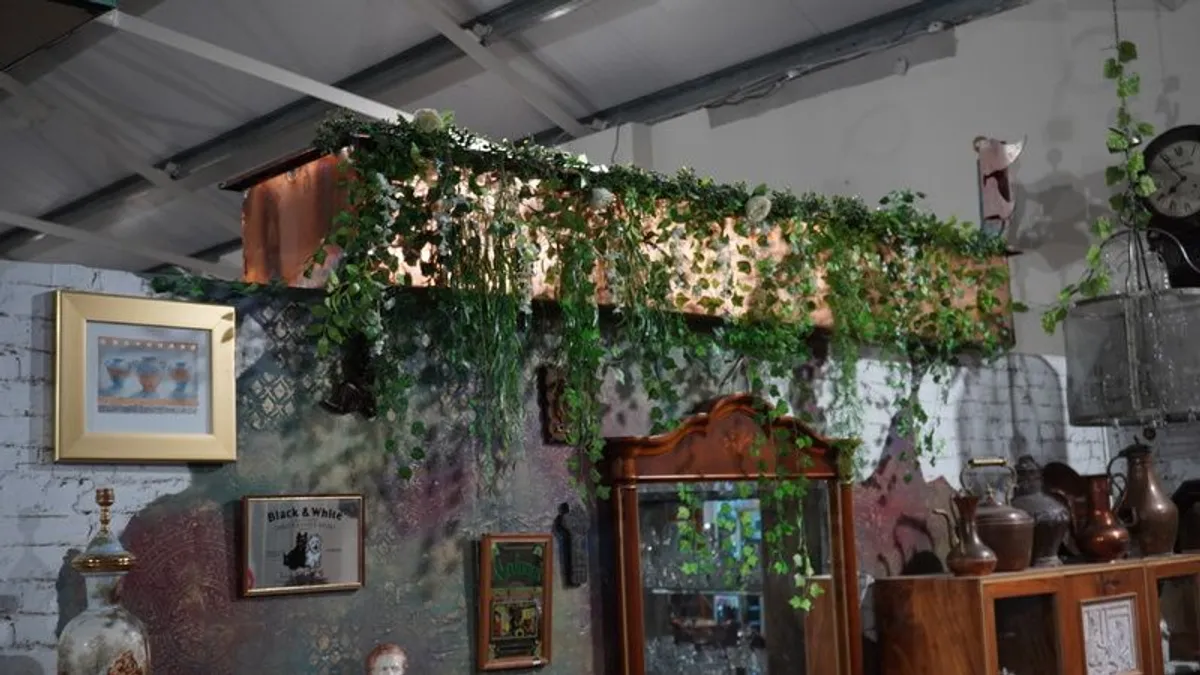 Vintage Copper Planters - Image 1