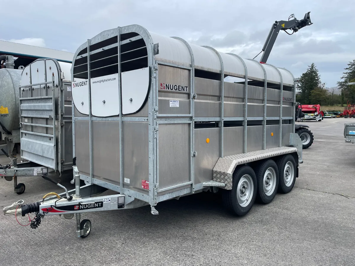 Nugent 12x6 Livestock Trailer - Image 1