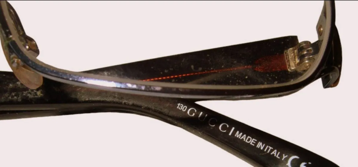 Authentic Gucci Designer Reading Glasses/As New - Image 4