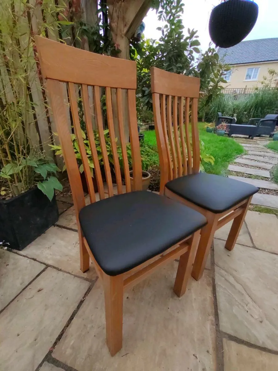 6 kitchen dining chairs - Image 3