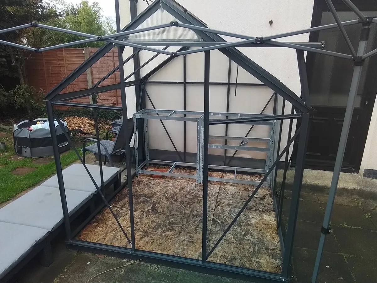 Greenhouse 6 x 6ft - Image 3
