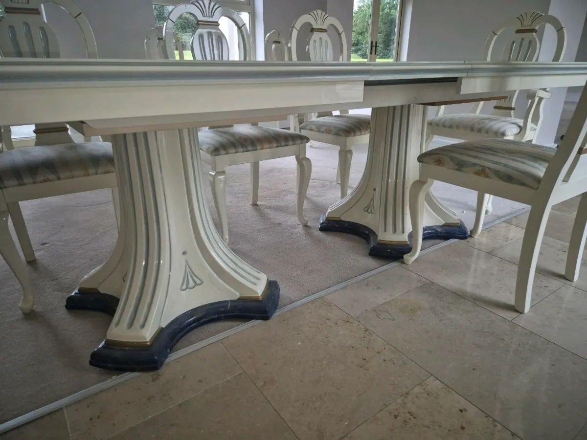 Extendable Table and side press with mirror - Image 2