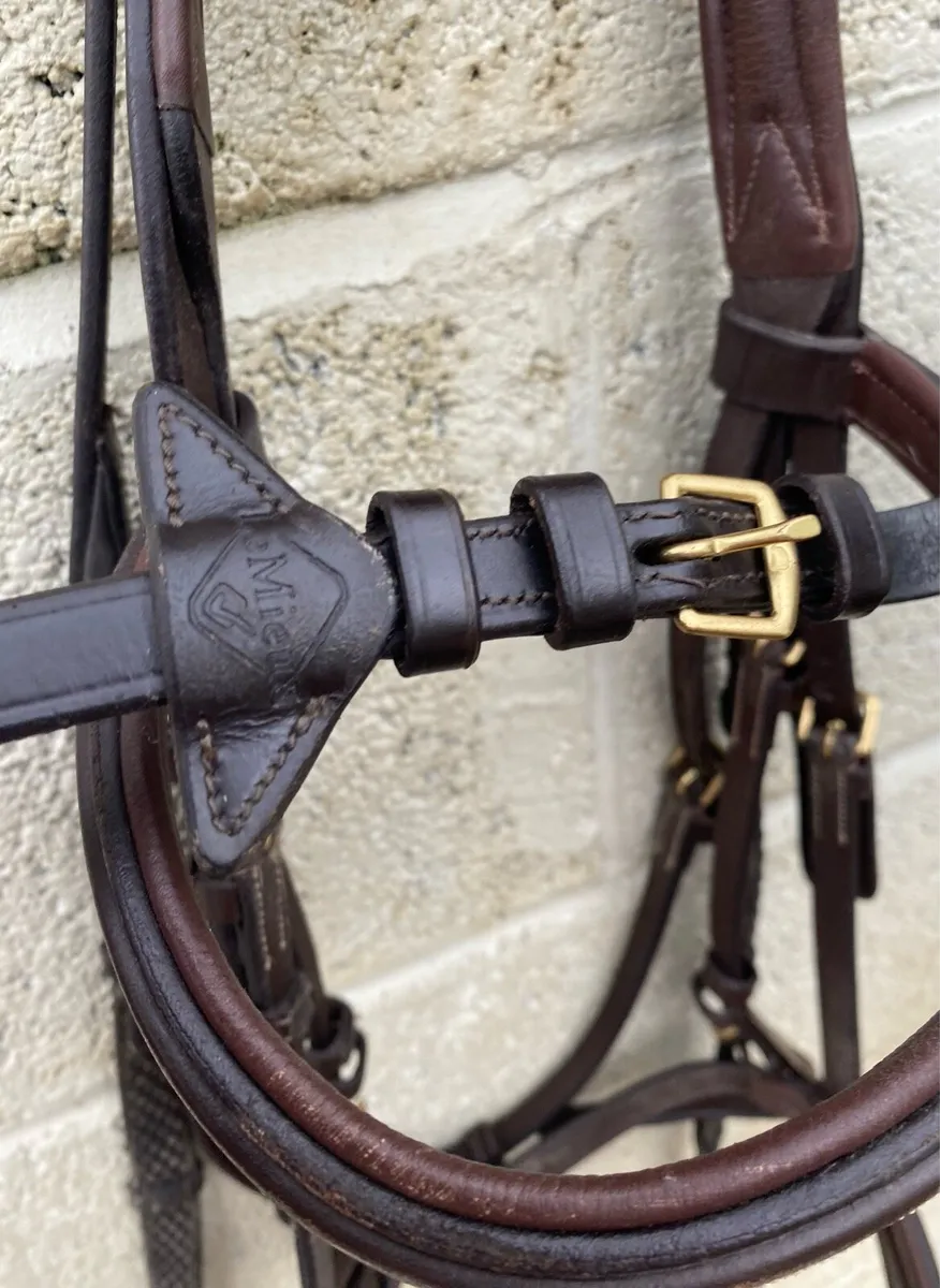 Brown Le  Mieux Competition Bridle - Image 4