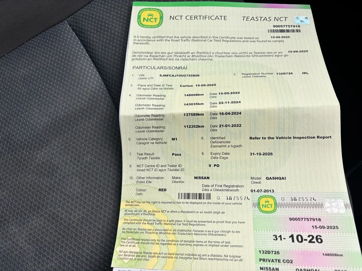 132 Nissan Qashqai Only 148km! - Image 2