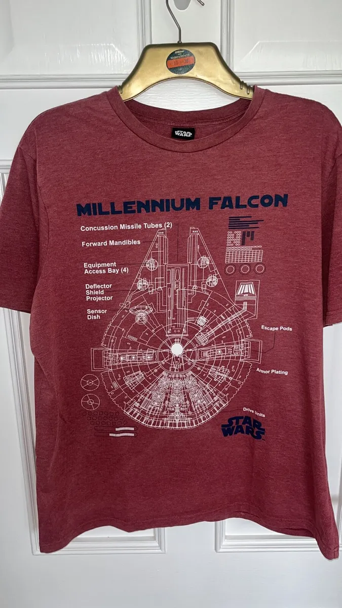 Star Wars millennium falcon T-Shirt - Image 1