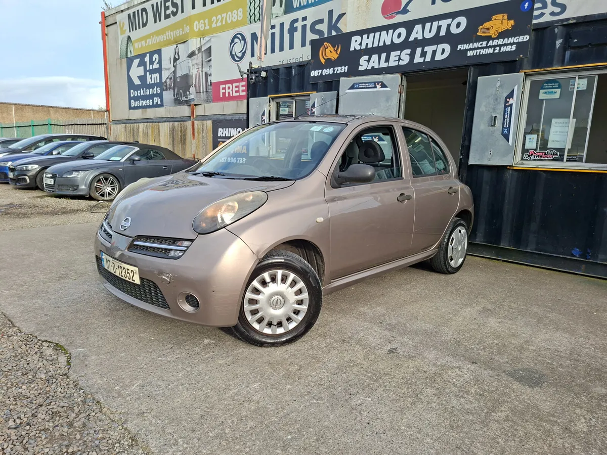 🦏 Nissan Micra 2007. NEW NCT 09/26 🦏 - Image 1