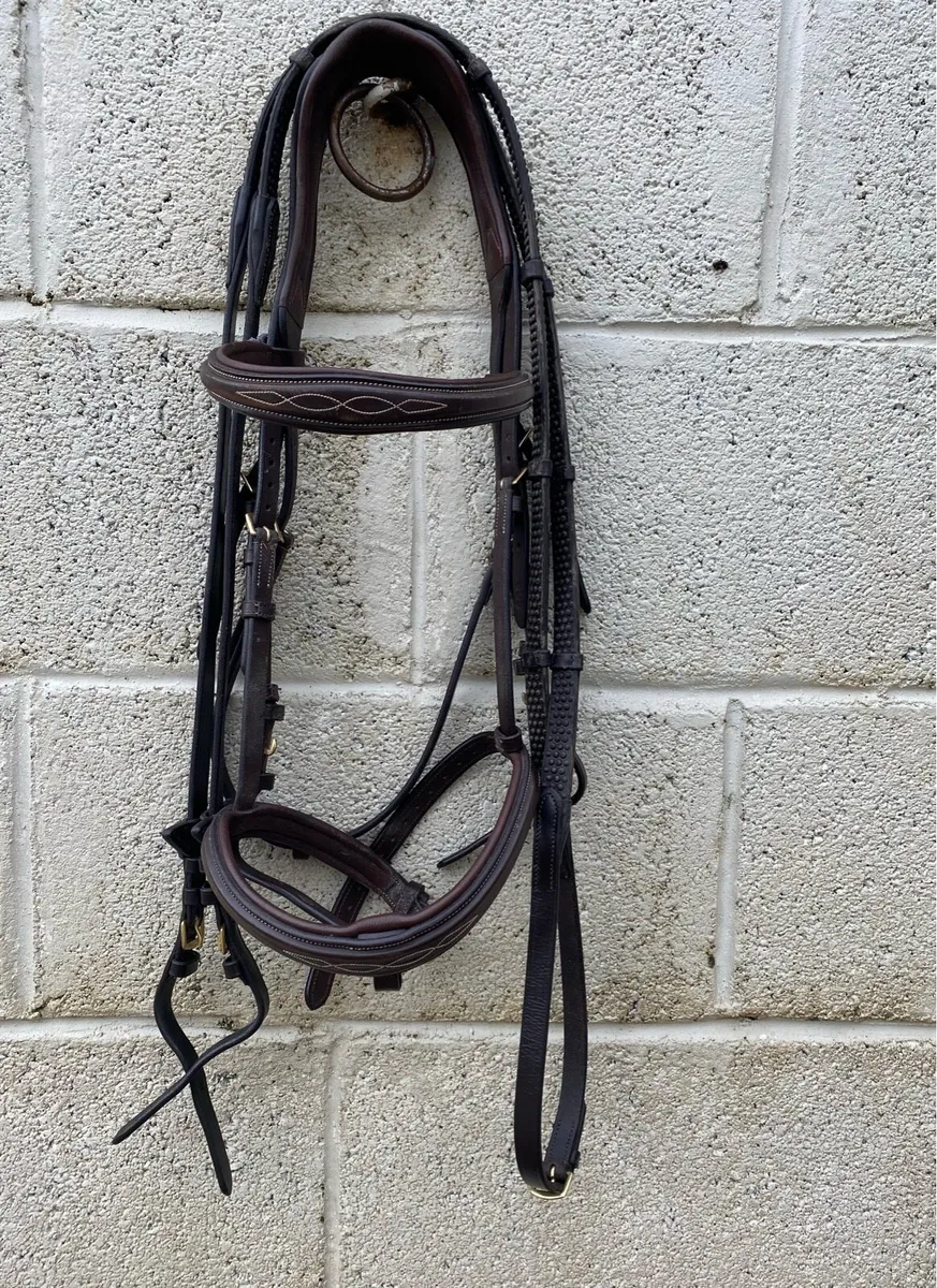 Brown Le  Mieux Competition Bridle - Image 2