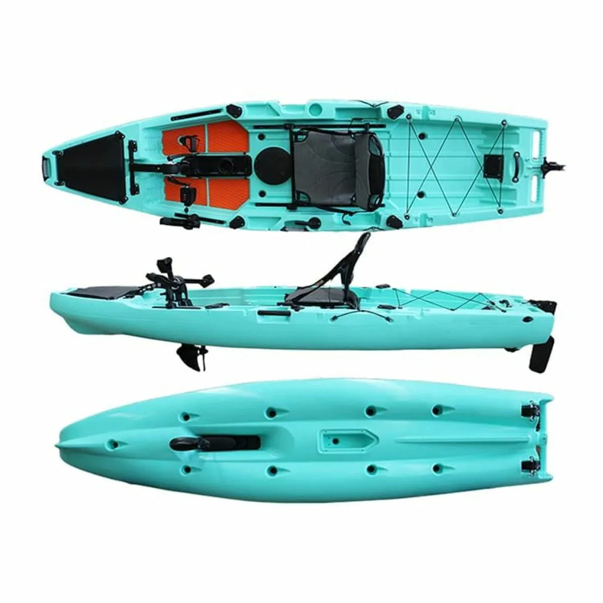 Horizon Kingfisher 105 Pedal Drive Fishing Kayaks - Image 3