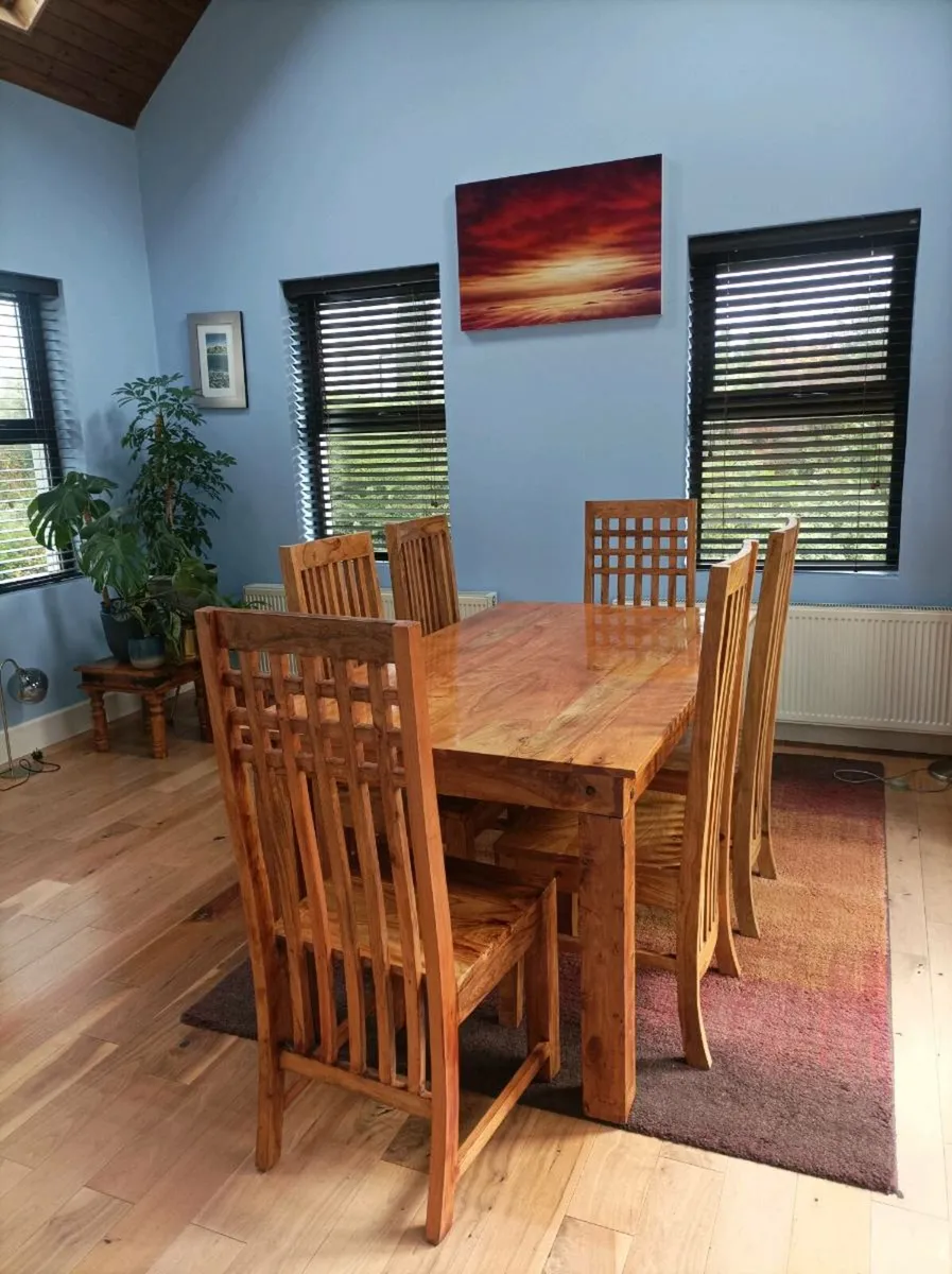 Dining Table and Chairs - Image 1