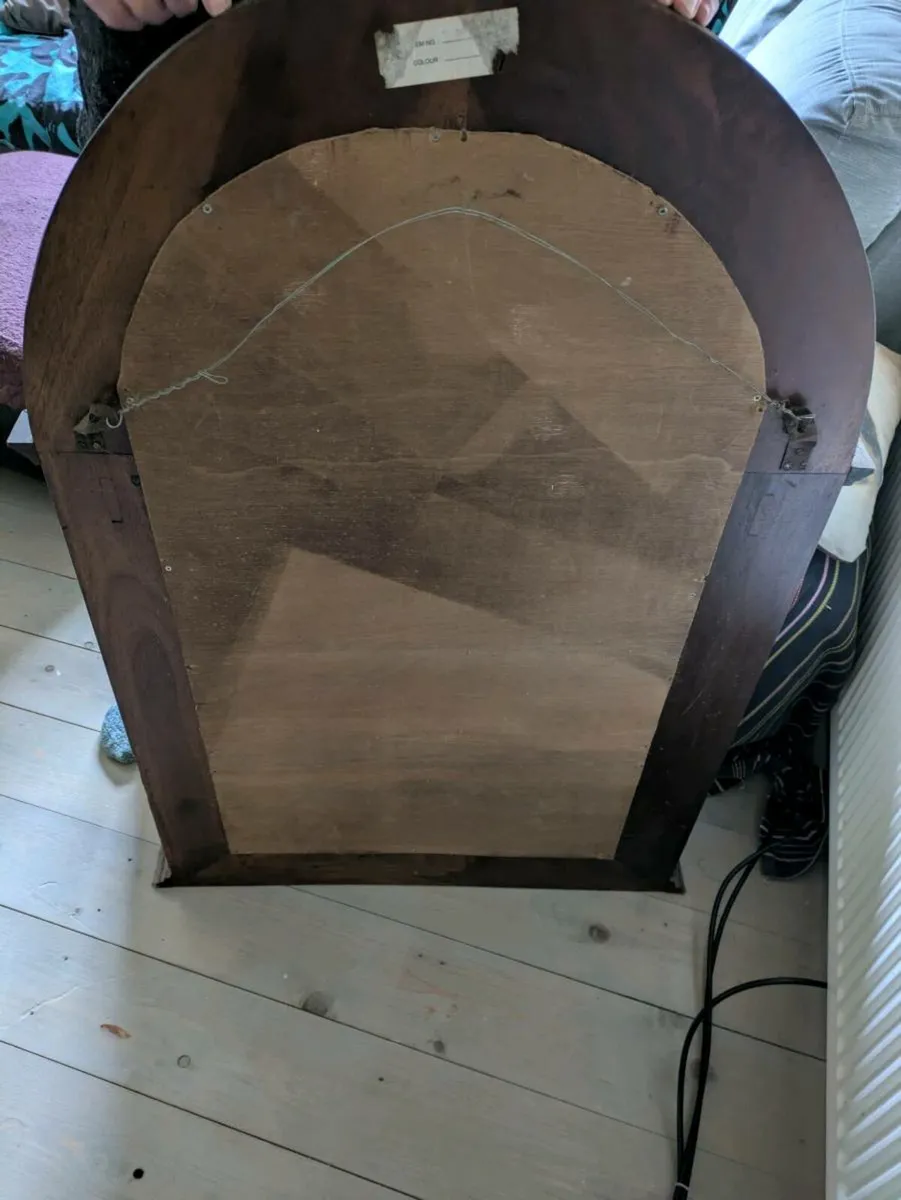 Antique wooden mirror - Image 2