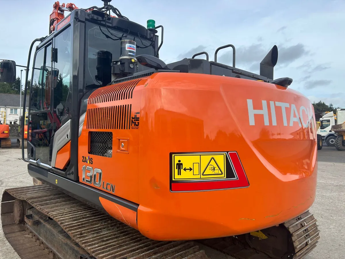 2022 Hitachi ZX130 Auto Lube 3300Hrs - MULLANS - Image 2
