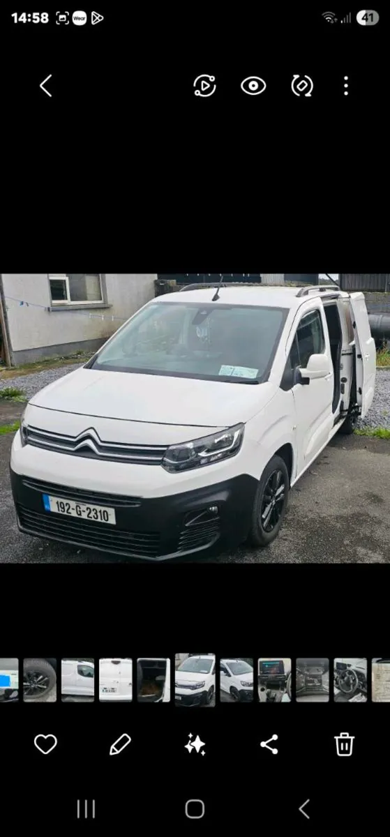 White 192 Citroen Berlingo 1.6 Blue HDi Diesel - Image 4
