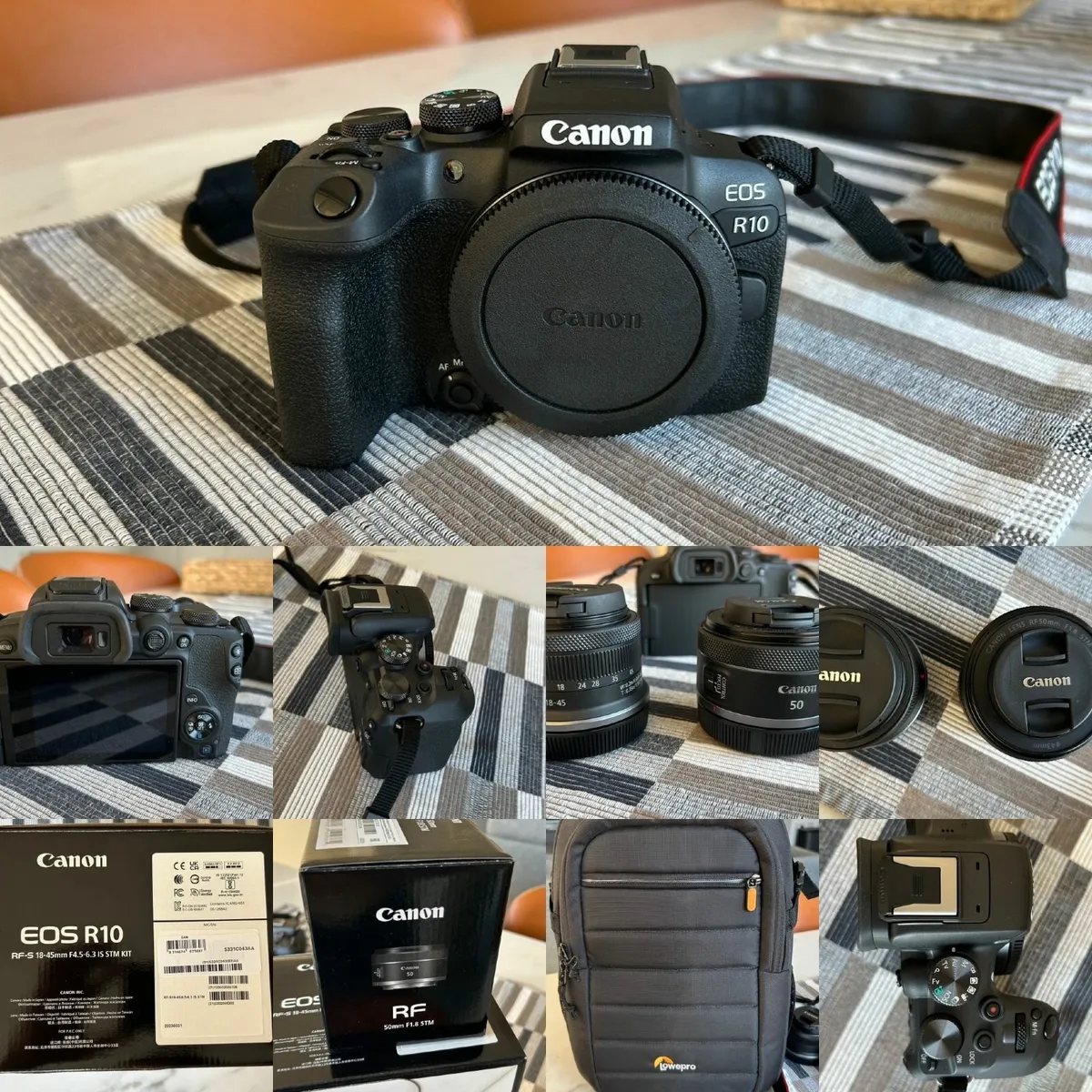 Canon EOS R10 + 2 Lenses || RF-S 18-45mm + RF 50mm - Image 1