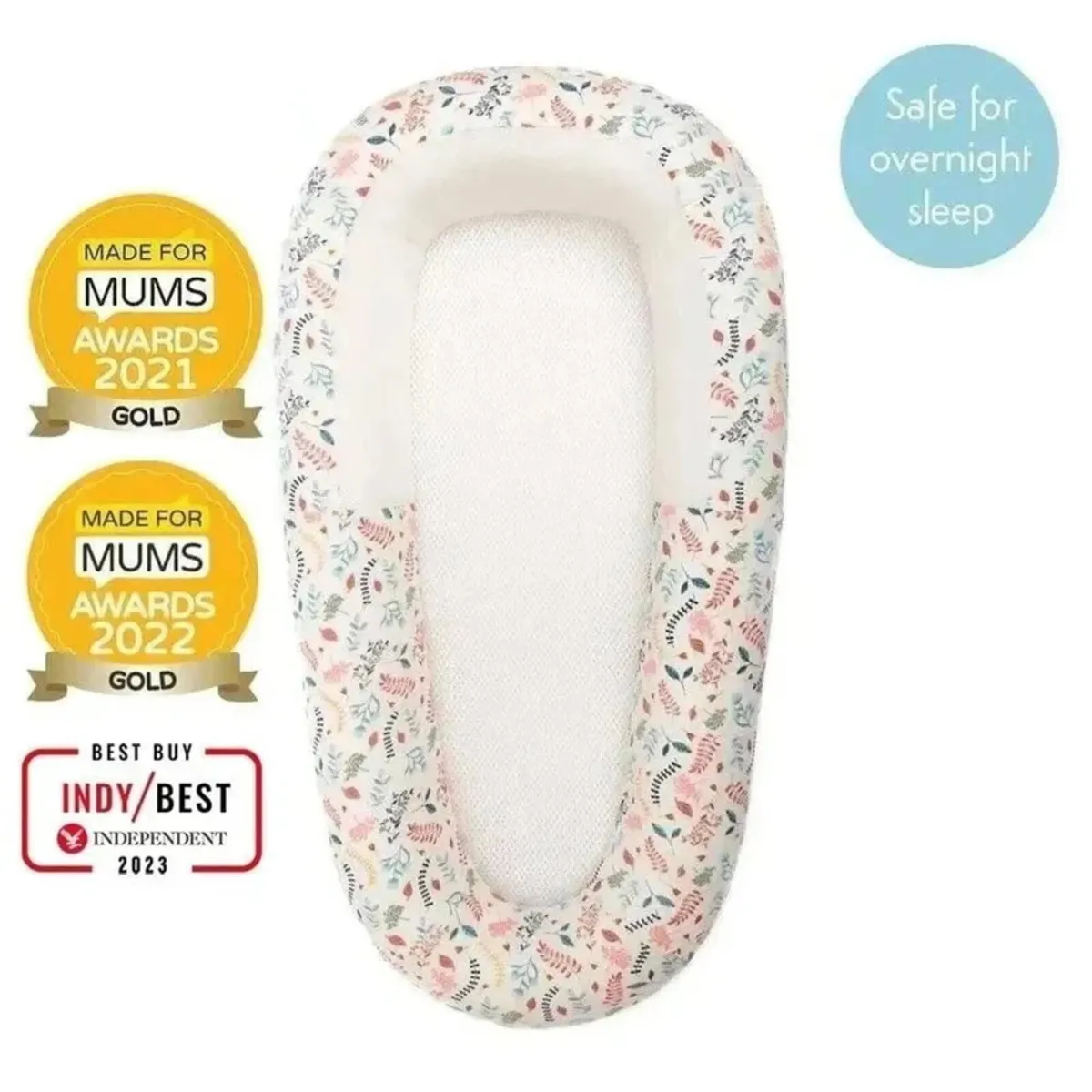 Purflo Sleep Tight Baby Bed in Botanical - Image 1