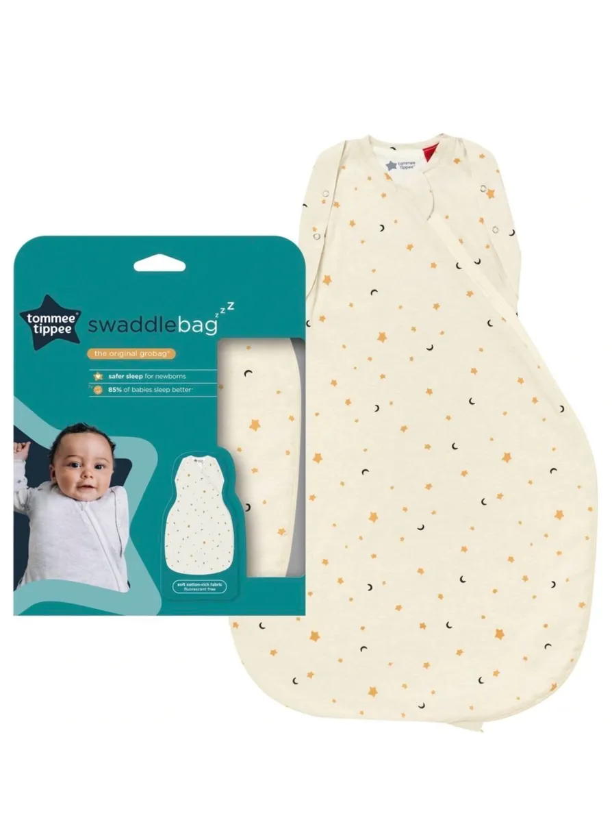 Two Tommee Tippee 2.5 Tog Baby Sleeping Bags 0-3m - Image 1