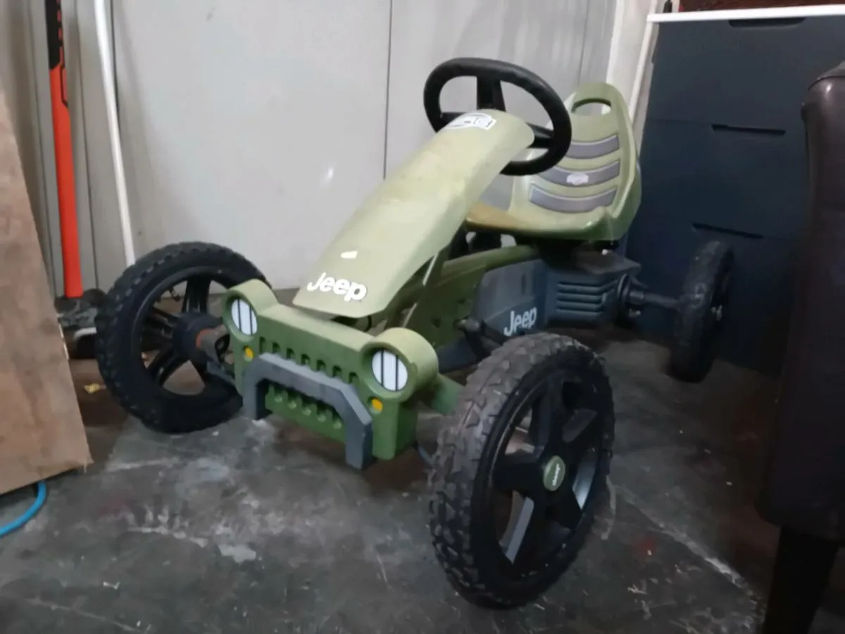 Military Green Berg Go Kart