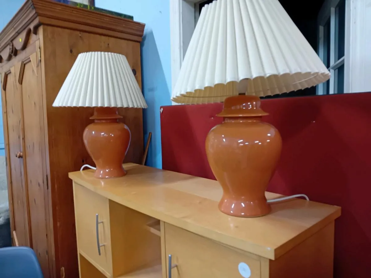 Pair Of Matching Table Lamps - Image 1