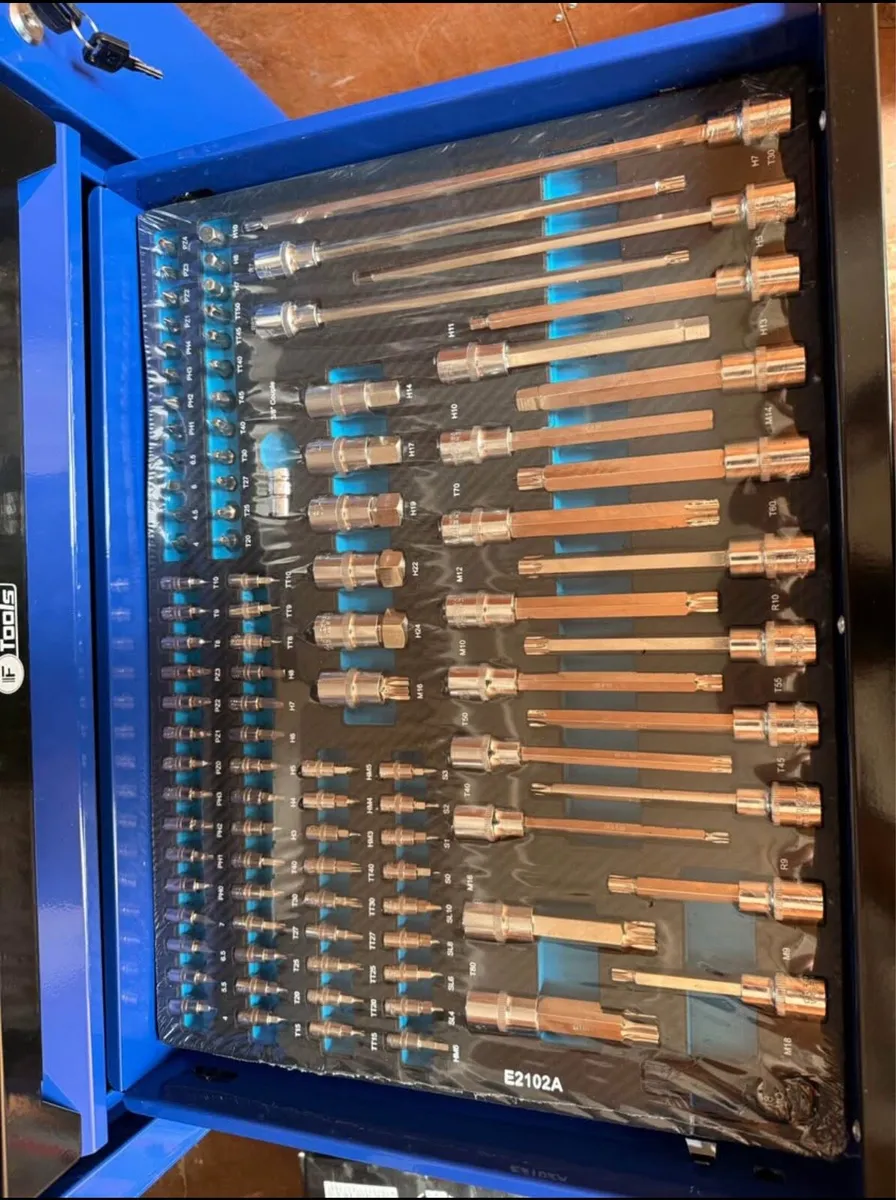 NEW 7 DRAWER TOOL CHEST FULL OF TOOLS - Image 3