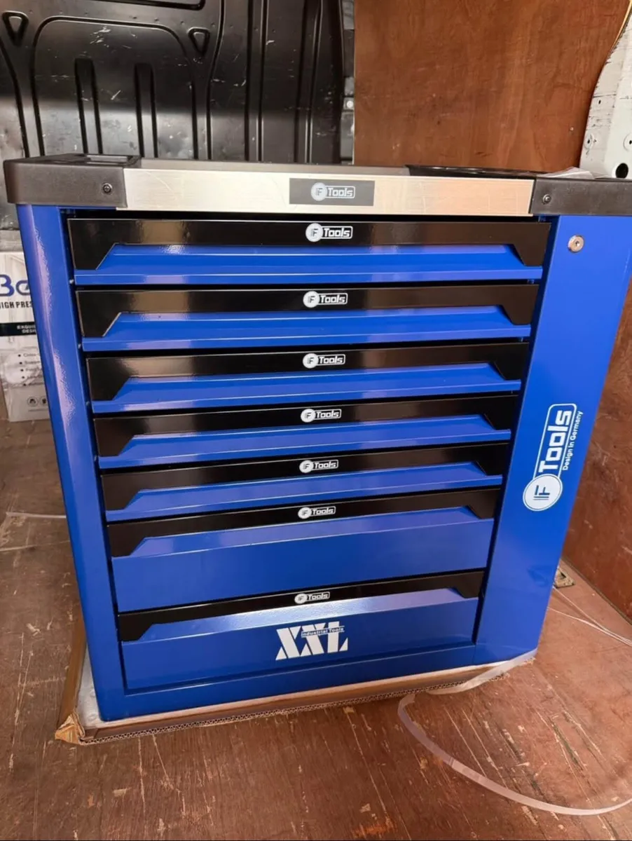 NEW 7 DRAWER TOOL CHEST FULL OF TOOLS - Image 1