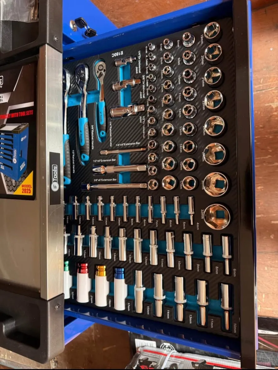 NEW 7 DRAWER TOOL CHEST FULL OF TOOLS - Image 2