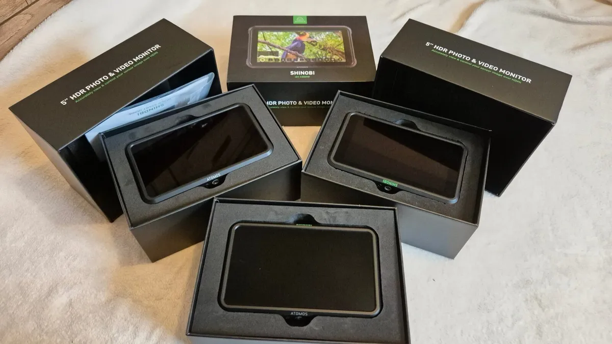 Shinobi Atomos 5" Monitor x3 - Image 1