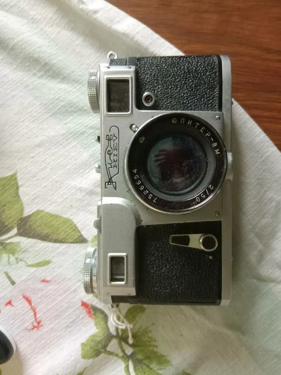 vintage kueb kiev 4 soviet rangefinder camera 1975 - Image 1