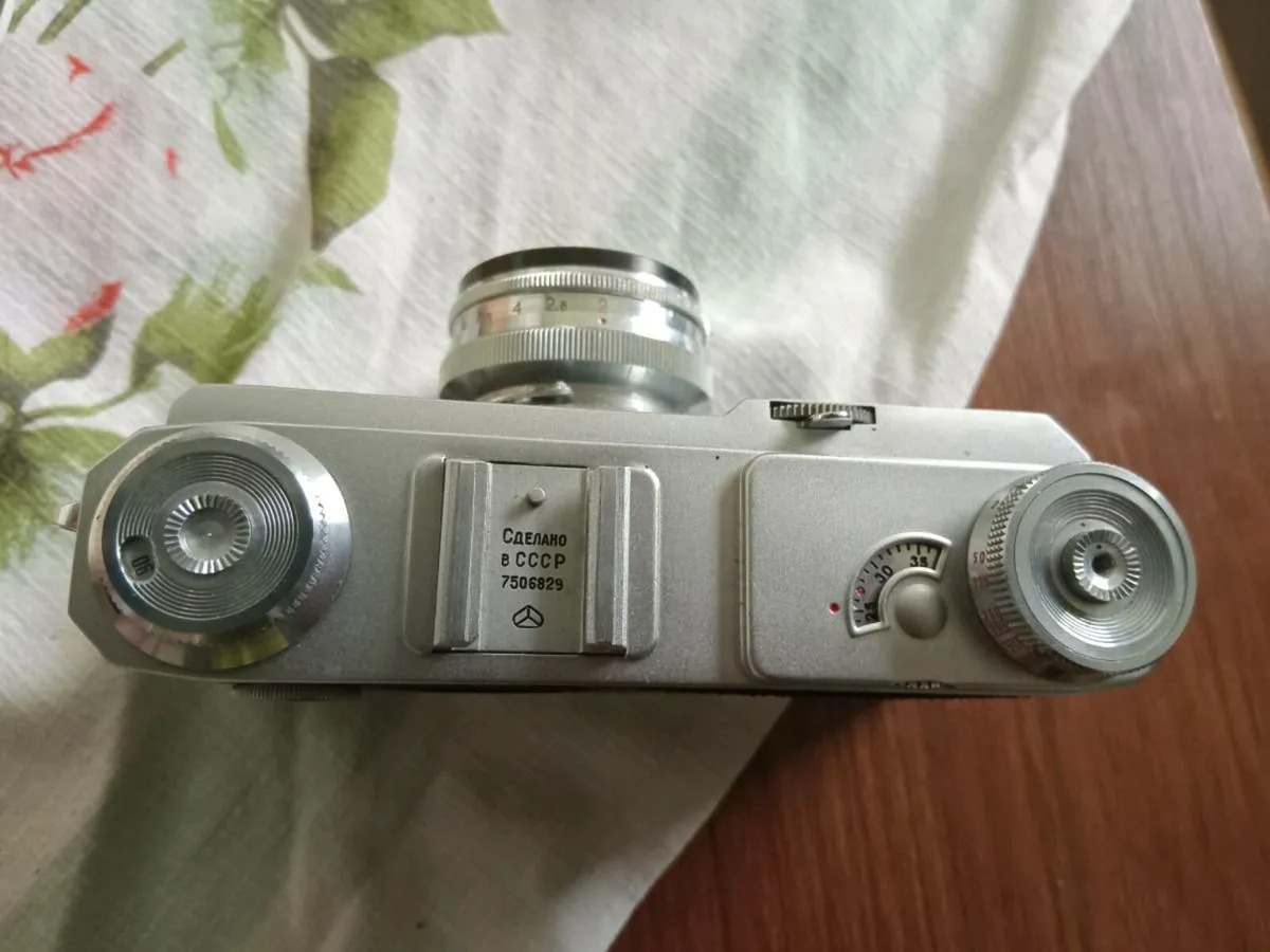 vintage kueb kiev 4 soviet rangefinder camera 1975 - Image 4