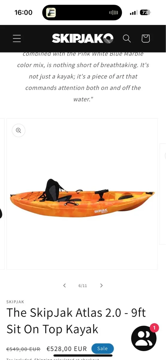 Kayak (sit on top) - Image 1