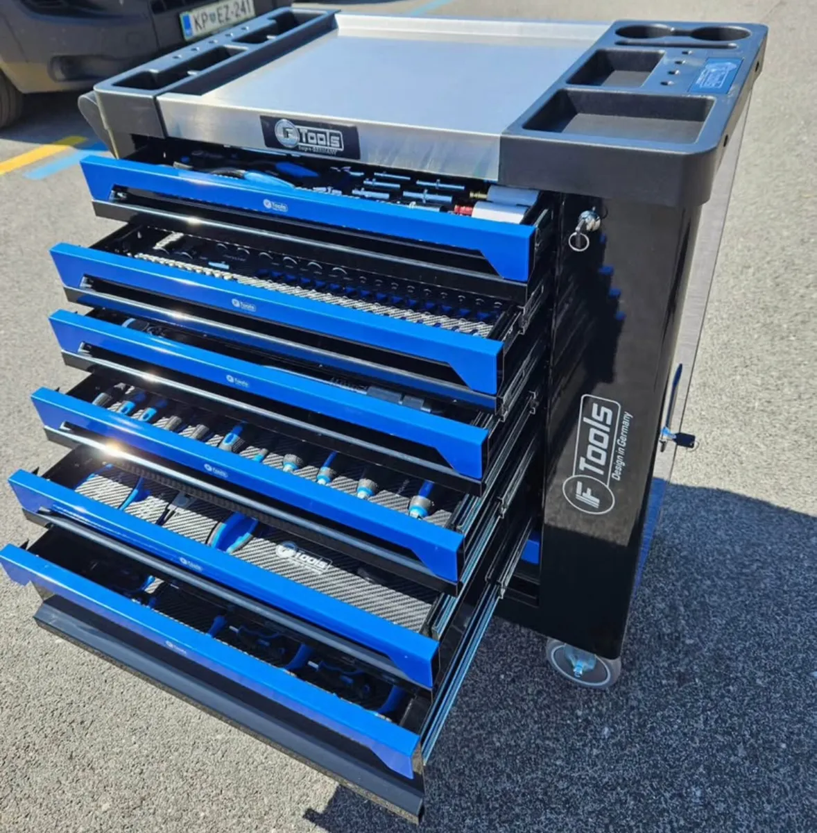 NEW 7 DRAWER TOOL CHEST FULL OF TOOLS - Image 3