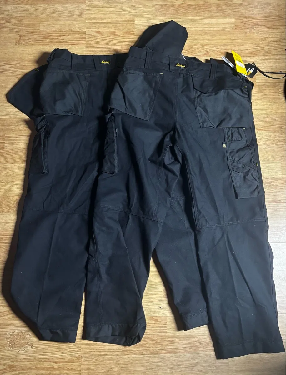 2 pairs of snickers workwear bottoms with flaps - Image 2