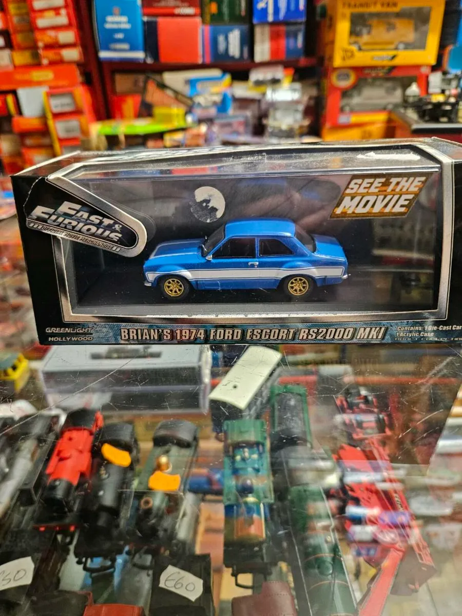 Corgi Greenlight Ford Escort MKI Fast N Furious - Image 1