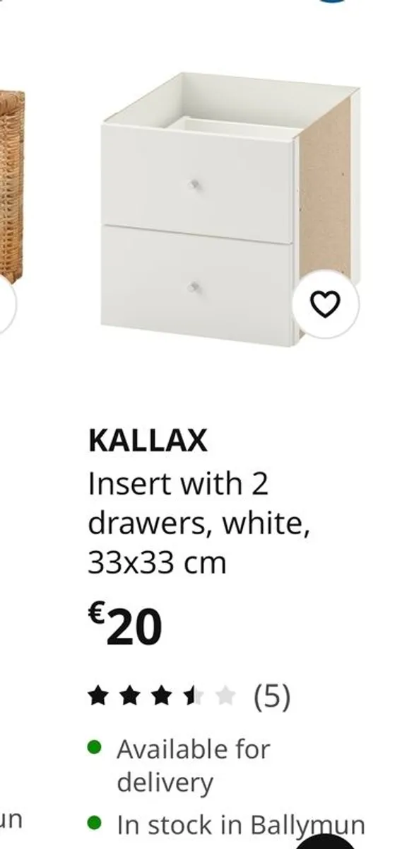 2 X IKEA kallax 3x4 - Image 3