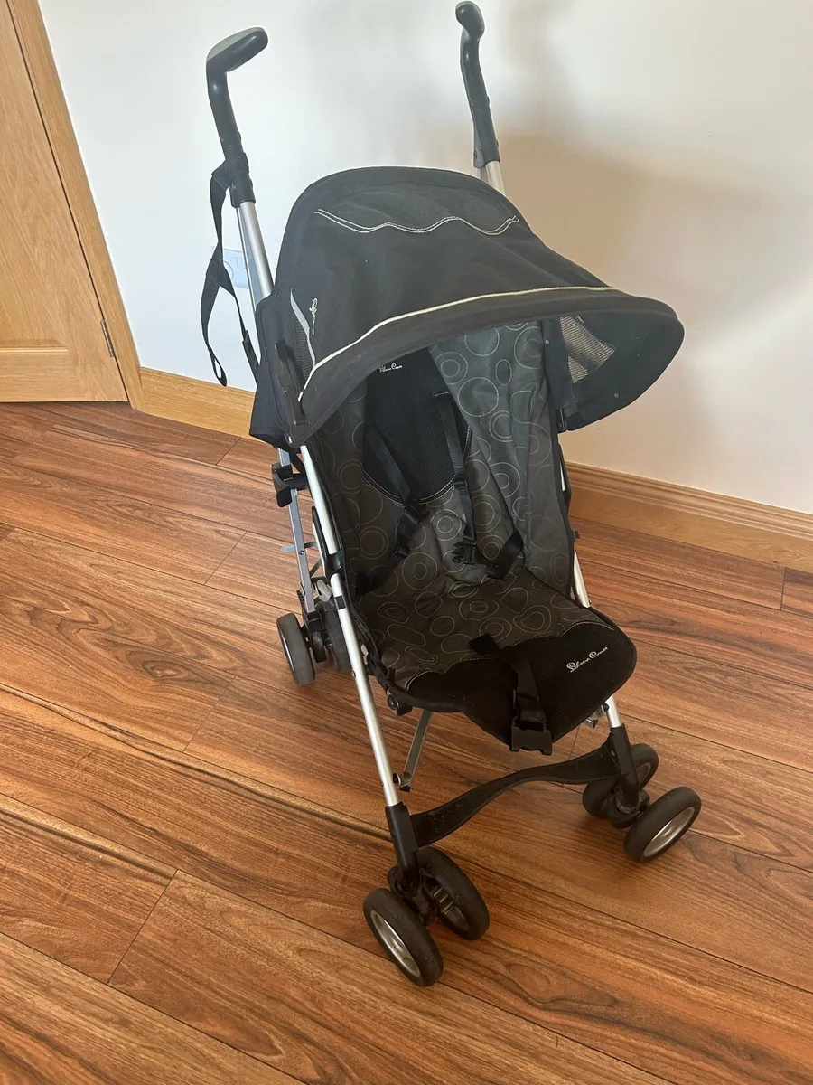 Silver Cross Buggy & Rain Cover - Image 1