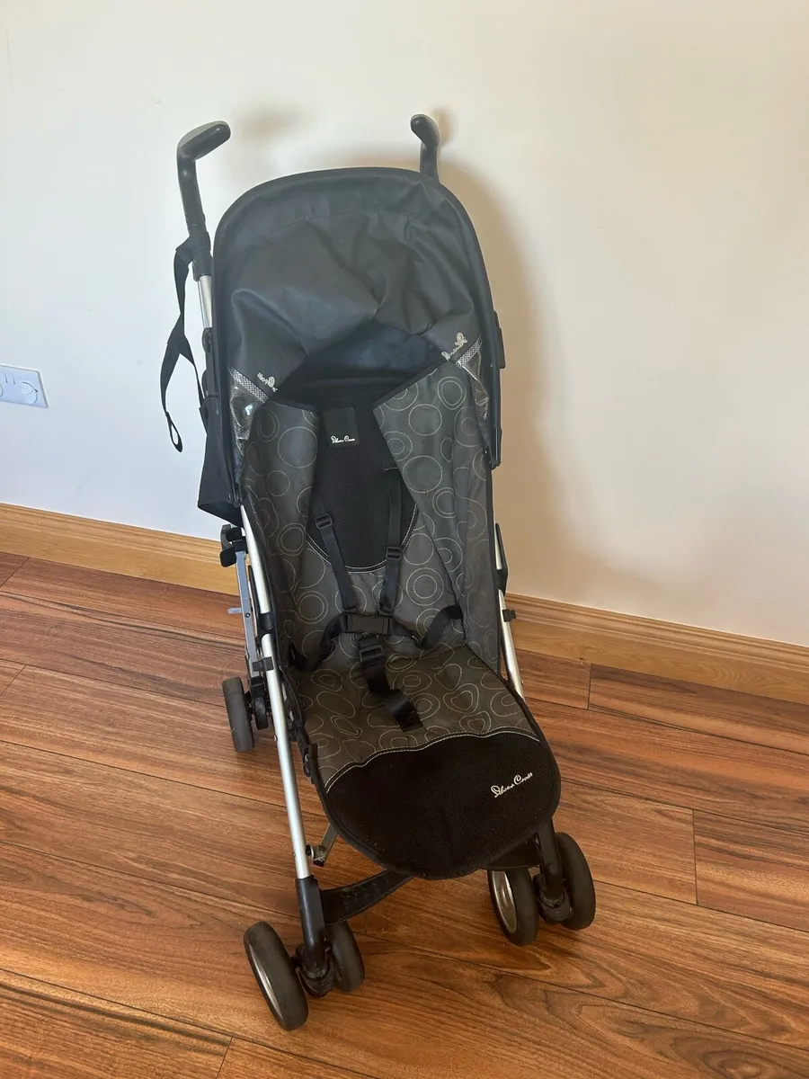 Silver Cross Buggy & Rain Cover - Image 3