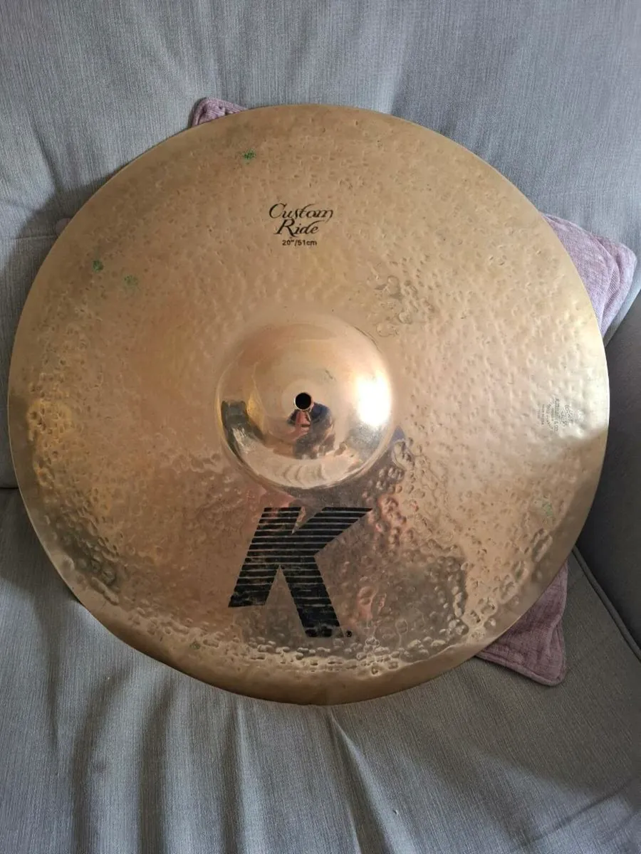 20 inch Zildjian K Custom Session ride cymbal - Image 1