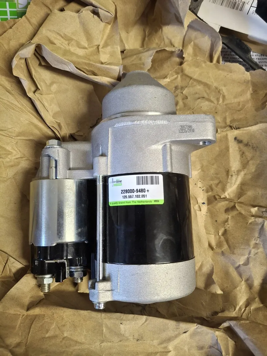 Honda Ride On Starter Motor with Solenoid - Image 1
