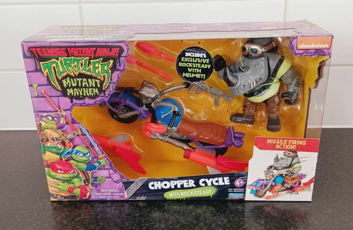 teenage mutant ninja turtle chopper cycle (NEW) - Image 1