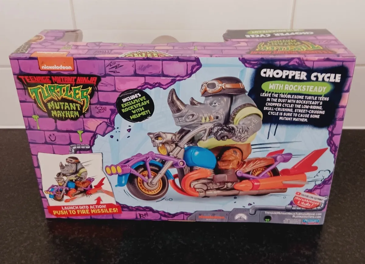 teenage mutant ninja turtle chopper cycle (NEW) - Image 2