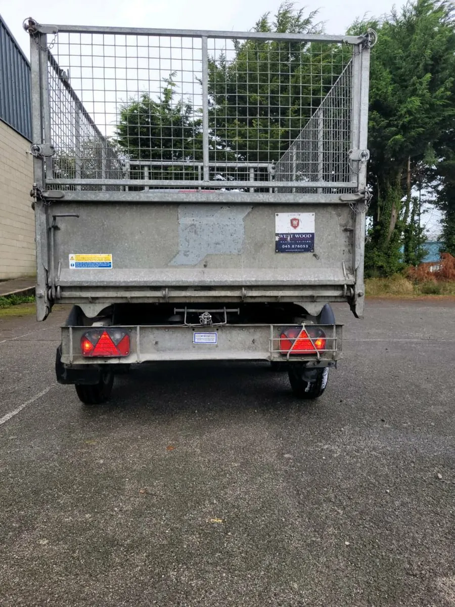 8x5 ifor Williams tipper with high mesh sides - Image 2