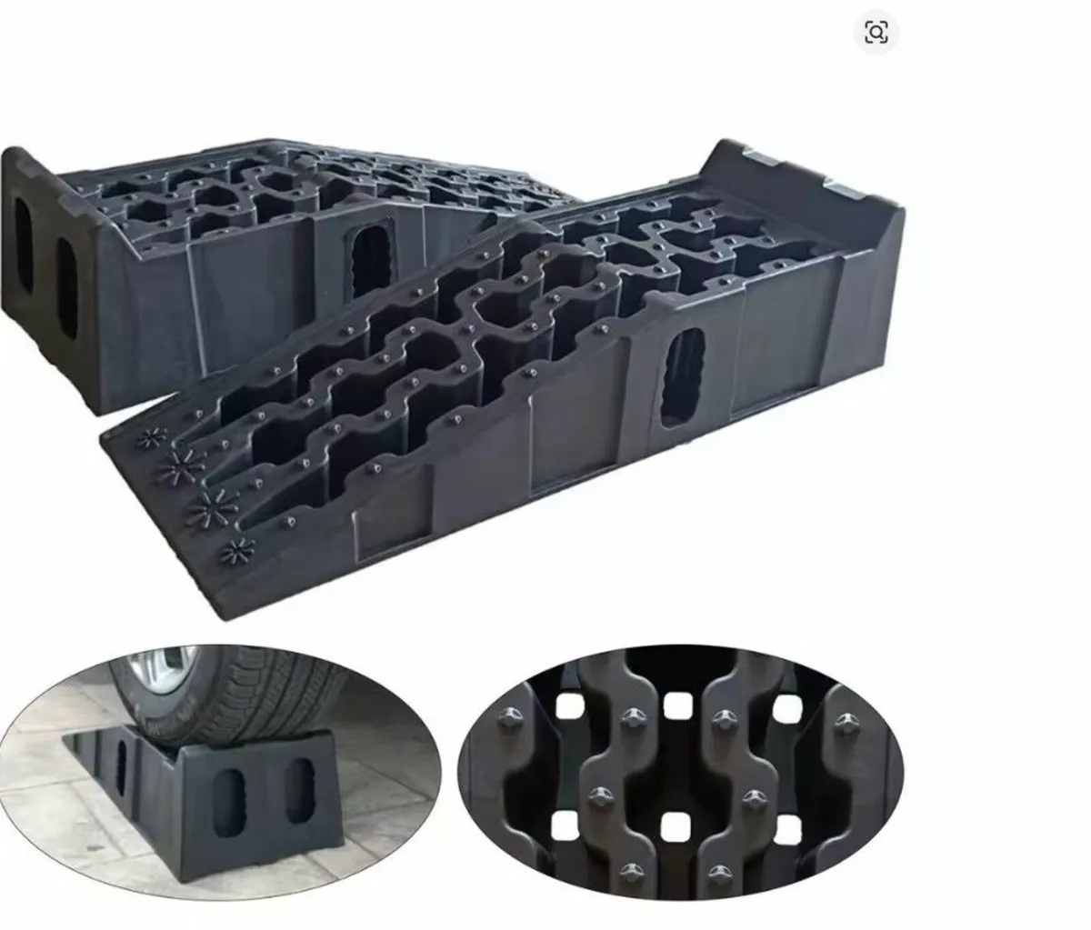 Heavy Duty 7 Ton Car Ramps Extra Wide, Non-Slip Pl - Image 1