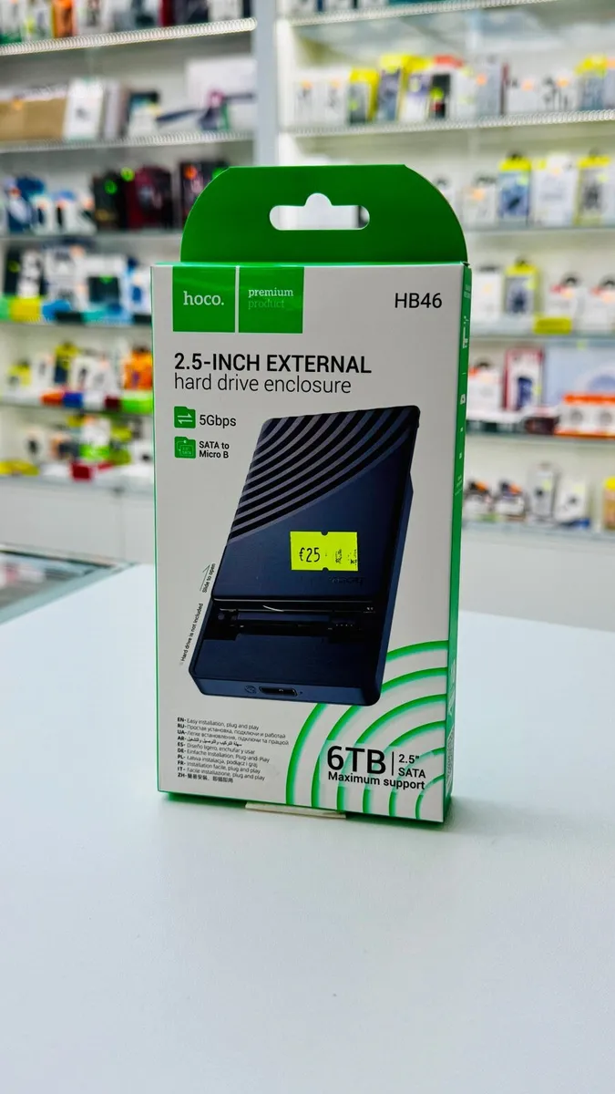 External Hard drive case  2.5”