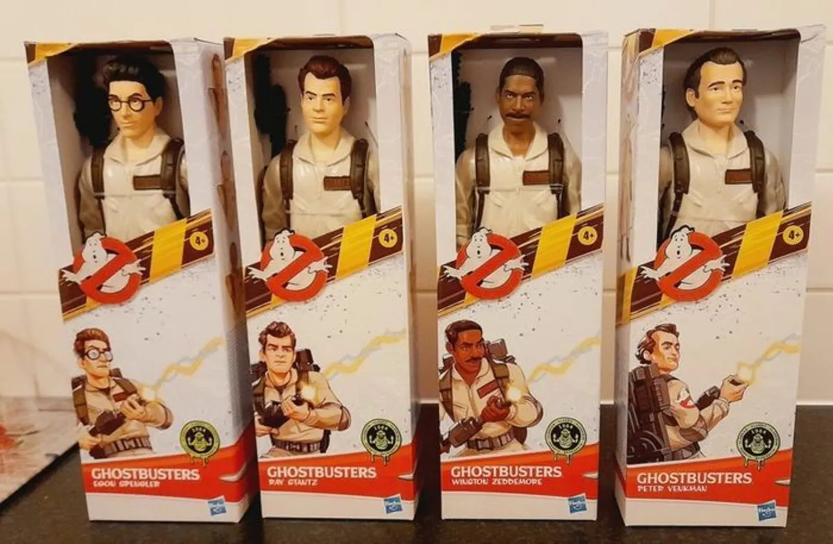 12" ghost busters figures - Image 1