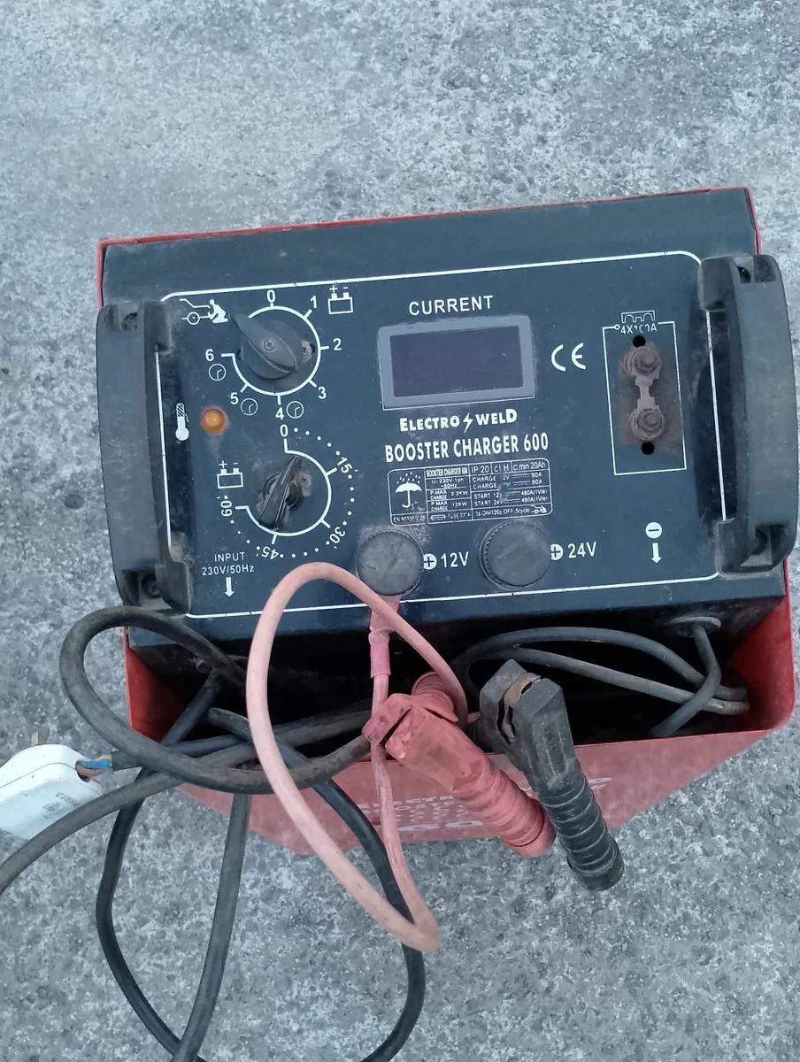 Electro weld 600 12v/24v booster charger - Image 2
