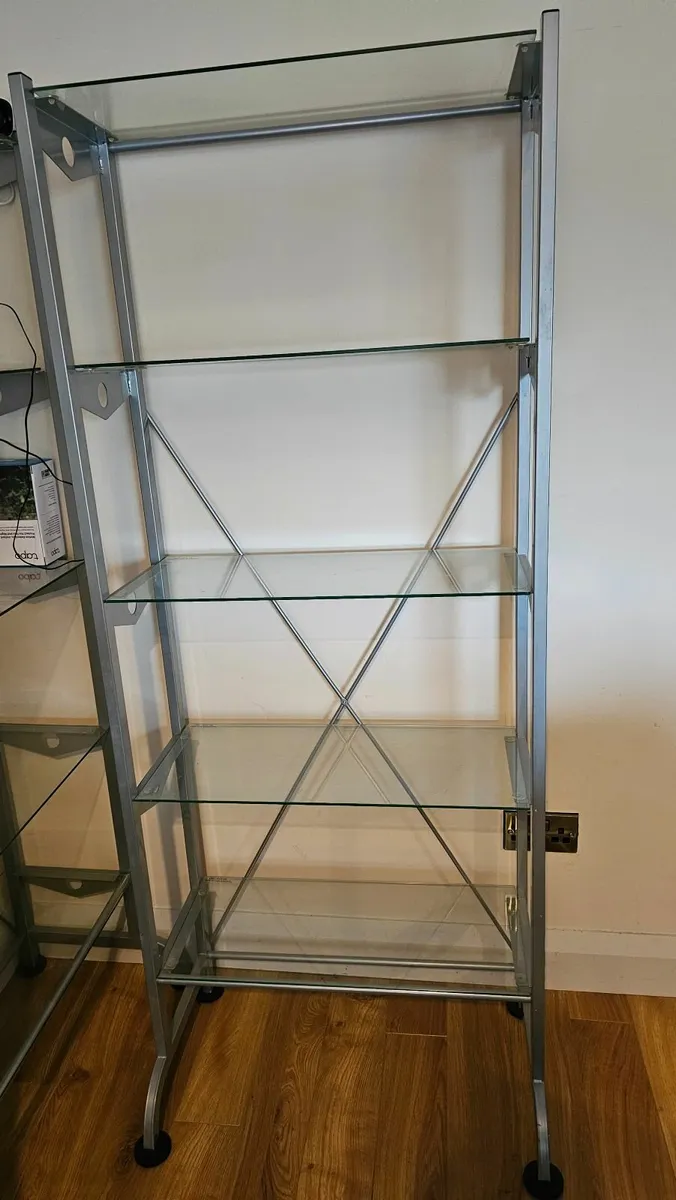 Glass shelving units - Image 2
